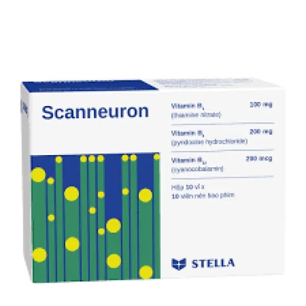 Scanneuron Scanneuron Hộp 10 Vỉ X 10 Viên Nén Stella | Sỉ Dược